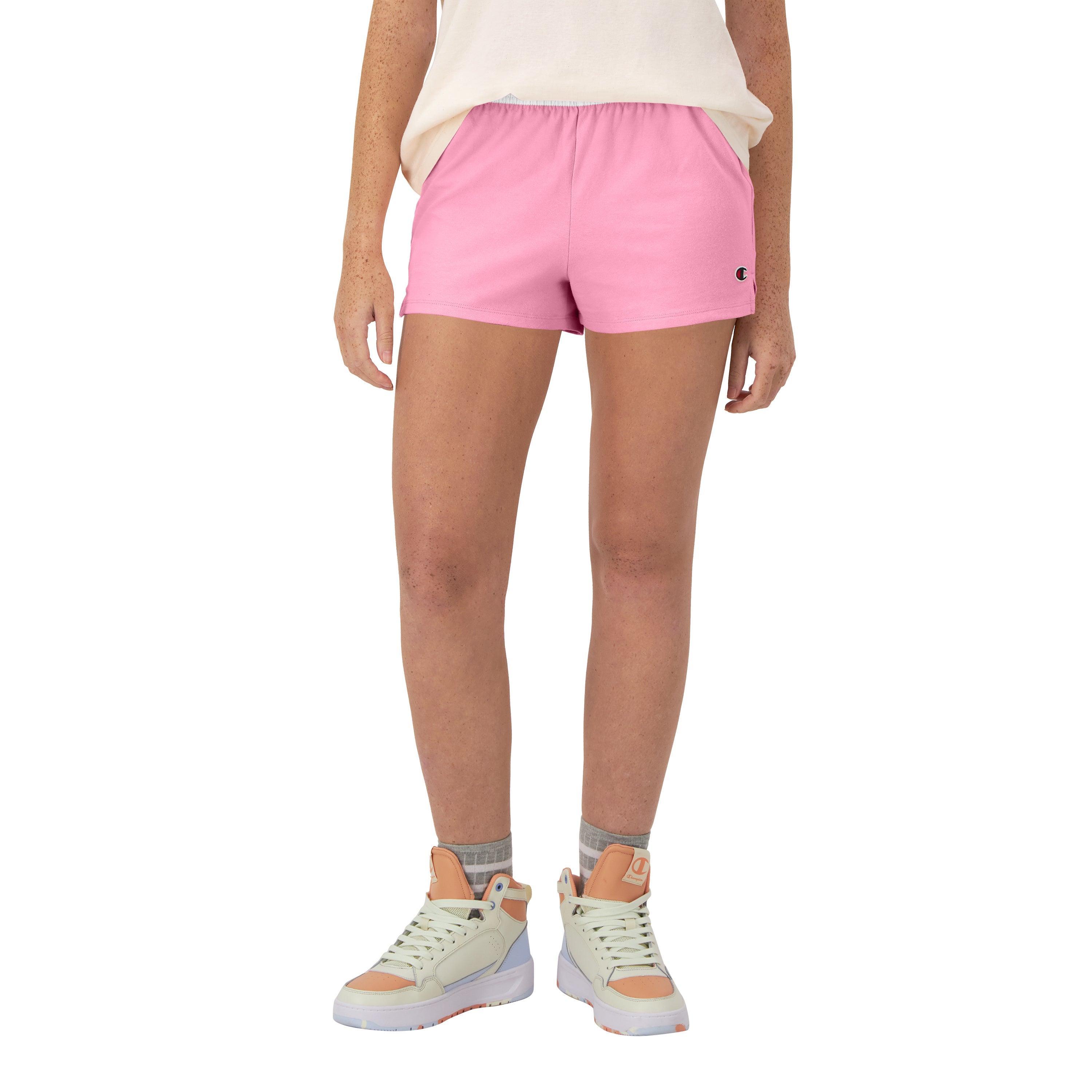 Womens Champion Practice Shorts, C Logo, 3.5 Oxford Grey M Product Image