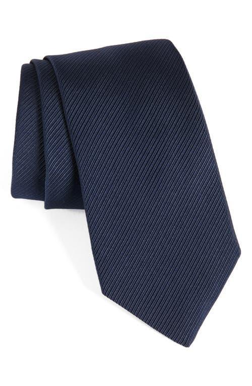 David Donahue Corded Weave Silk Tie Product Image