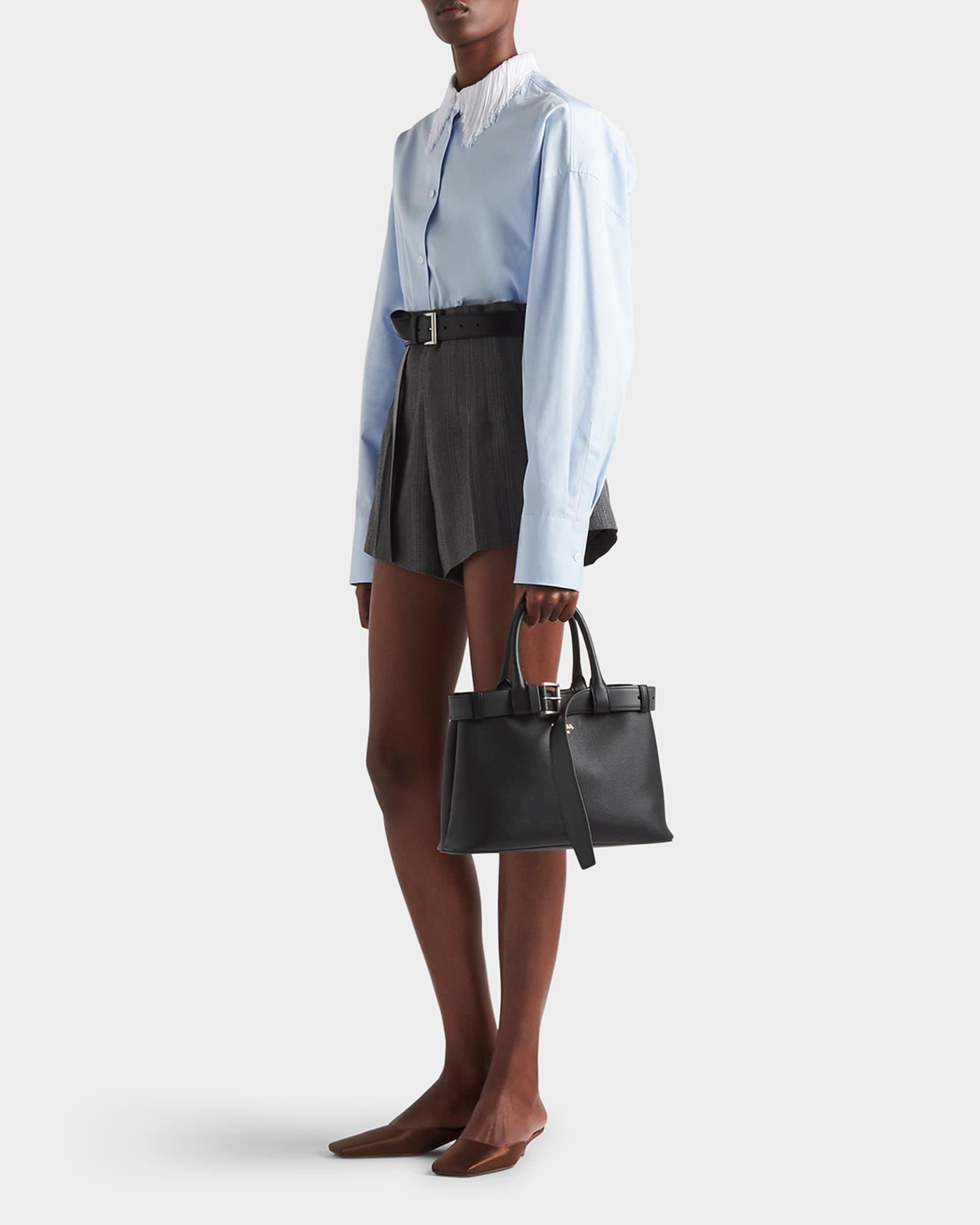 Medium Grain Leather Top-Handle Bag Product Image