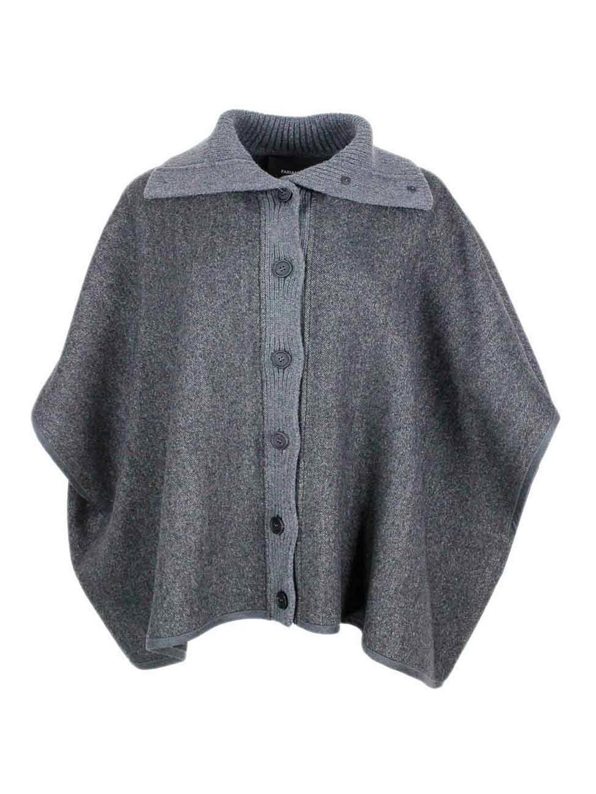 FABIANA FILIPPI Coat In Gray Product Image