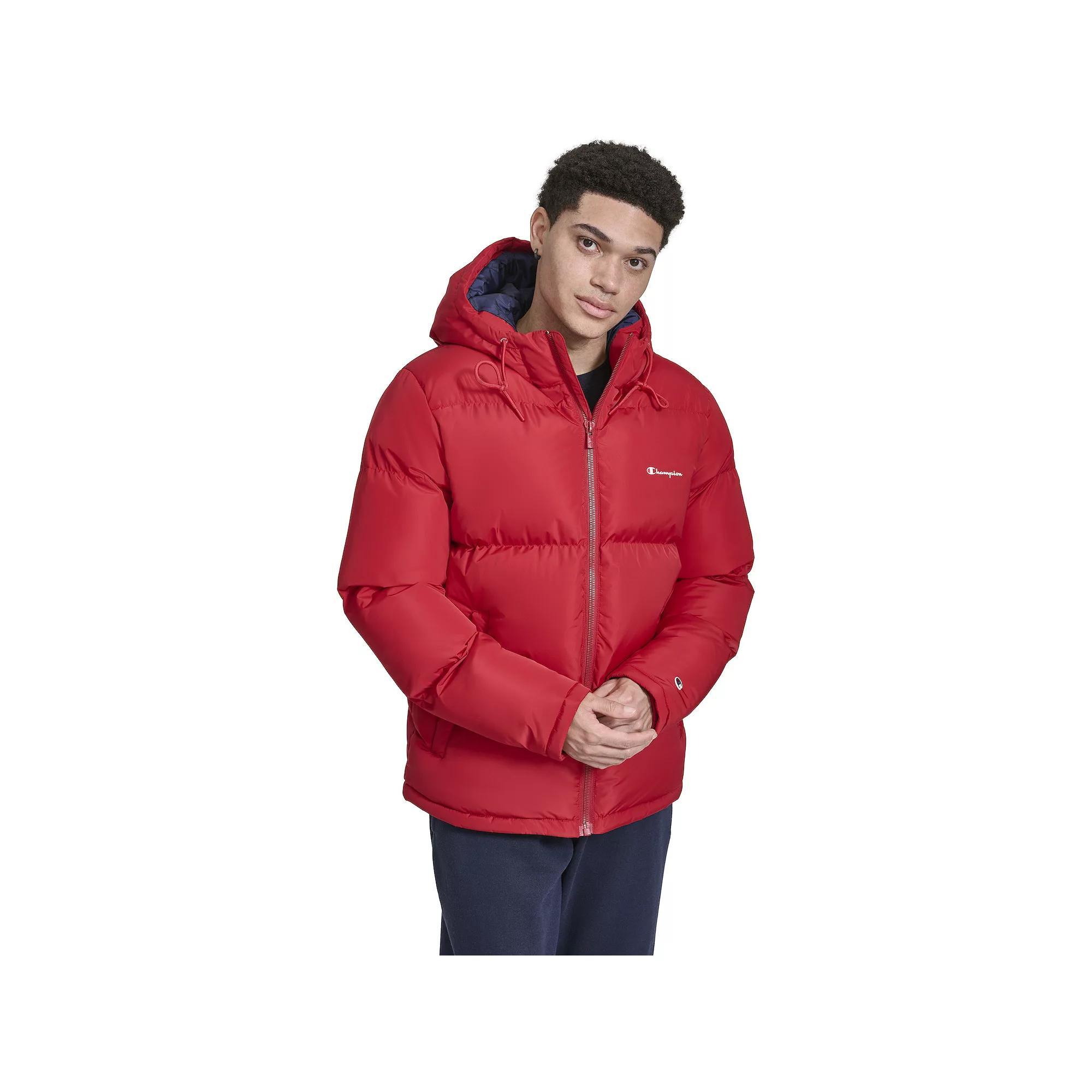 Men's Champion® Hooded Puffer Jacket,  Product Image