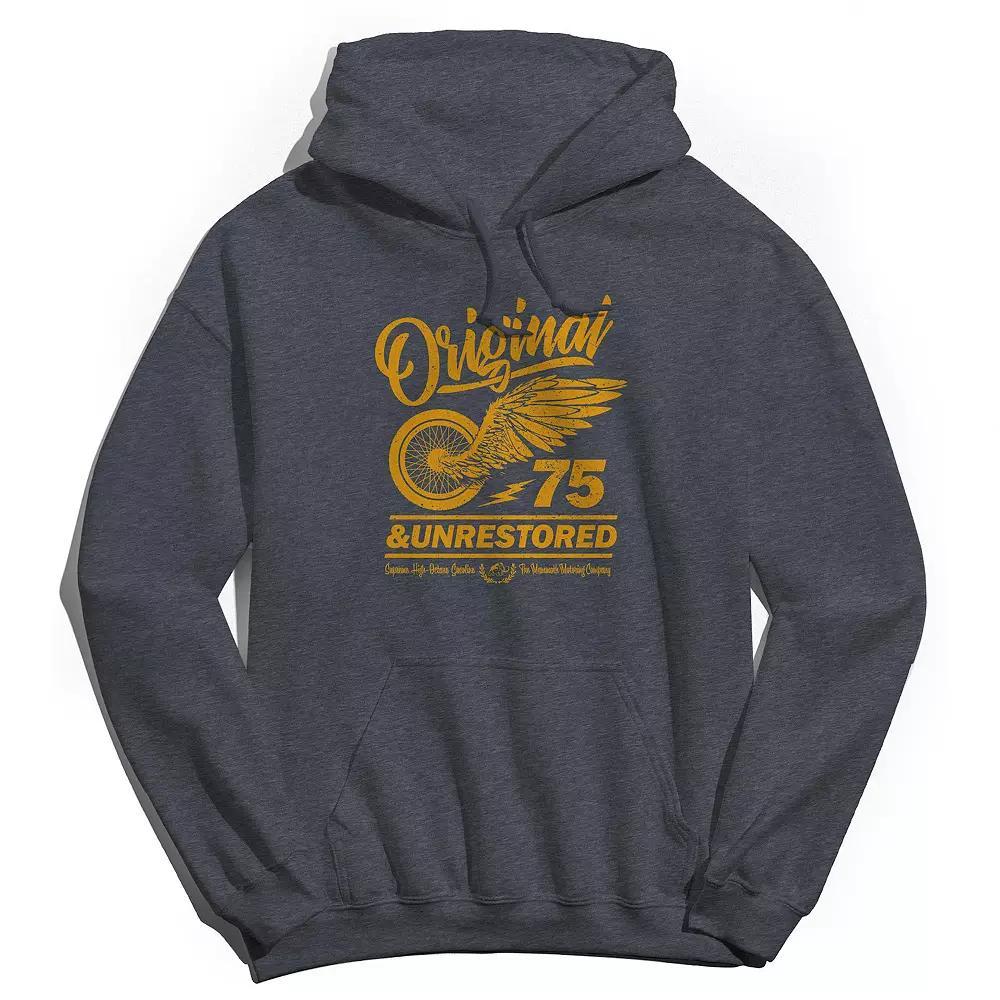 Men's Original & Unrestored High Octane Graphic Hoodie, Size: Large, Dark Grey Grey Product Image