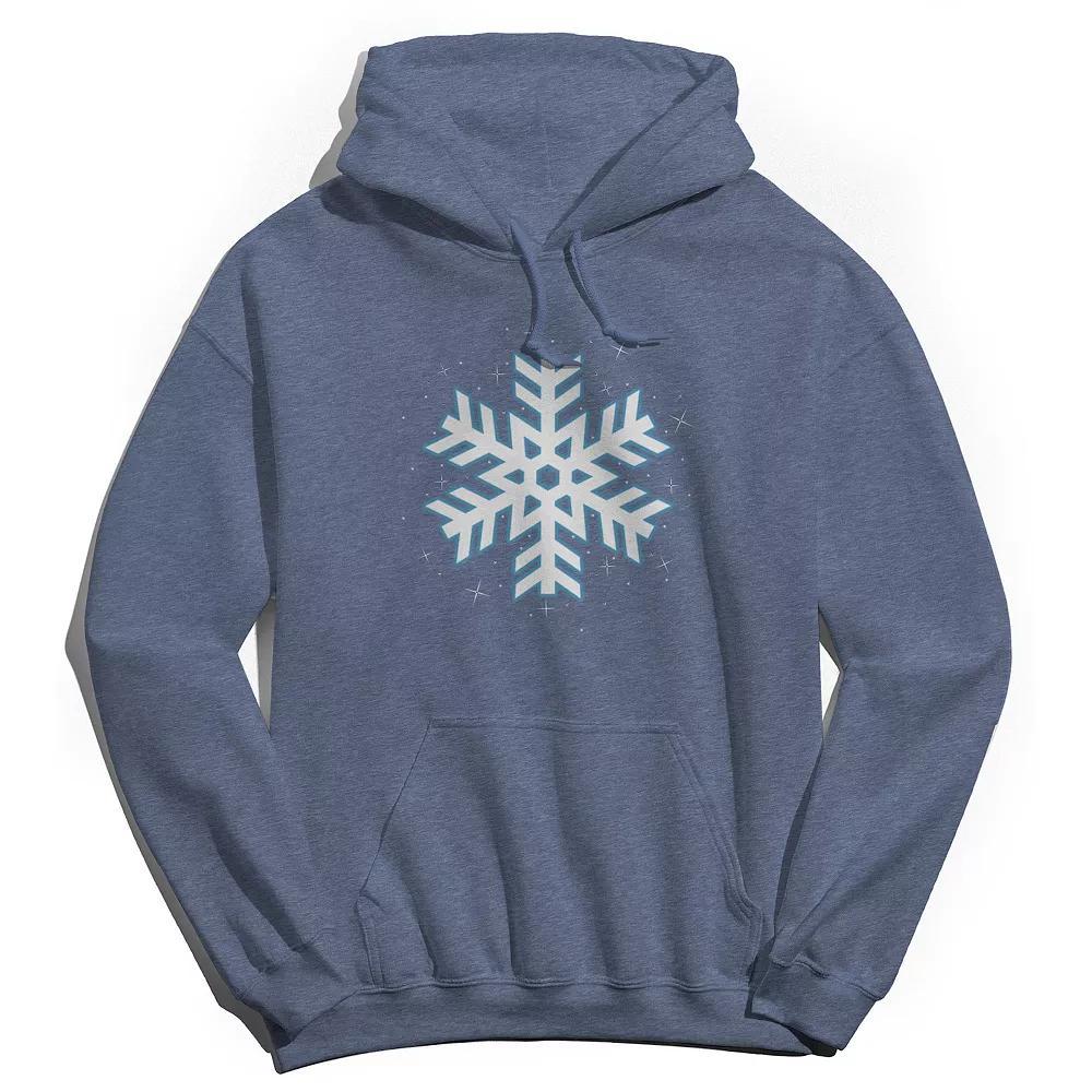 Men's Snowflake Hoodie, Adult Unisex,  Product Image