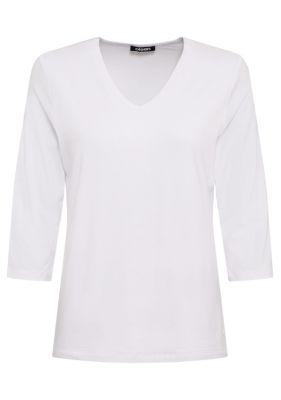 Olsen Womens Viscose Blend V-Neck T-Shirt Product Image