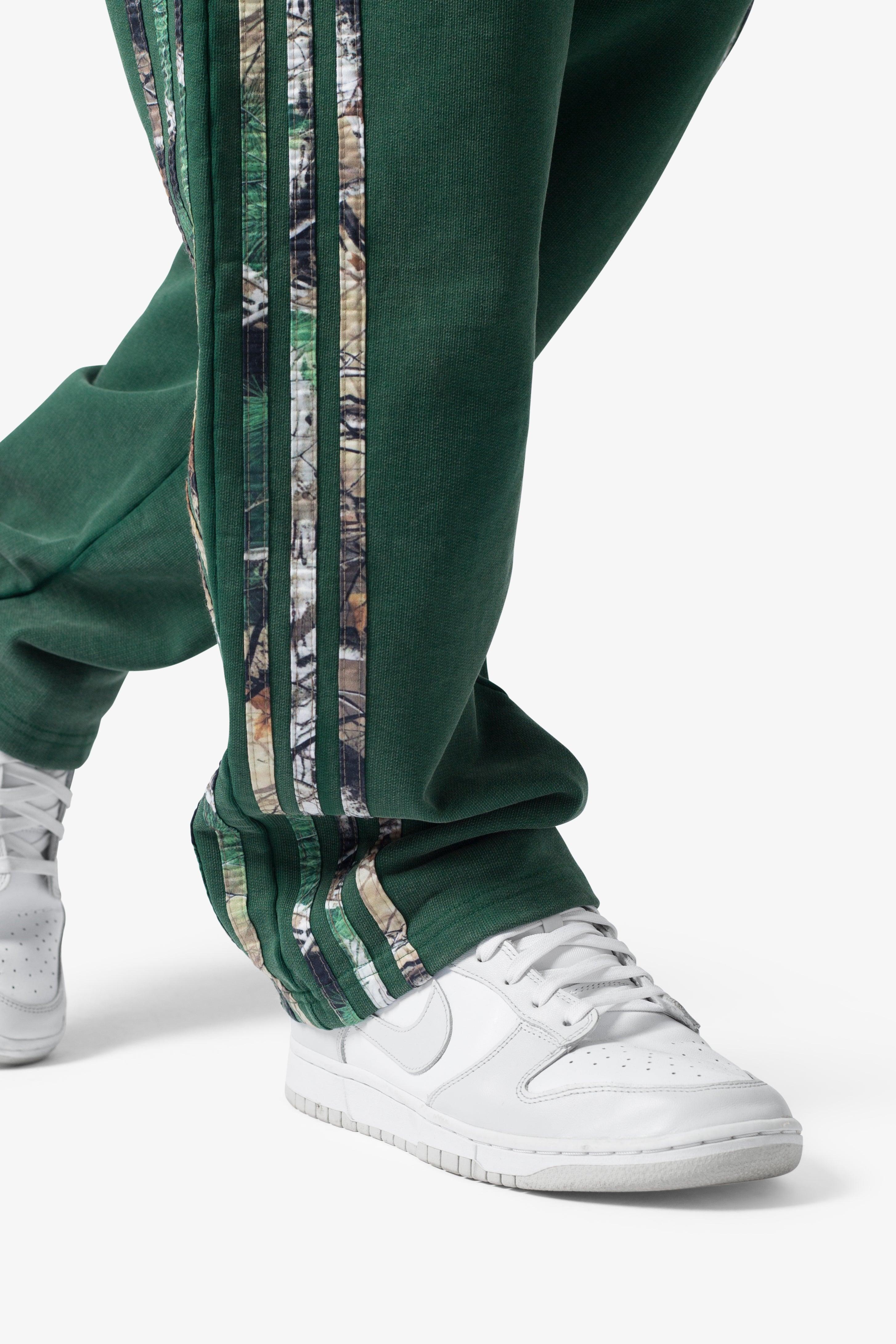 Hunter Camo Stripe Sweatpants - Forest Green Product Image