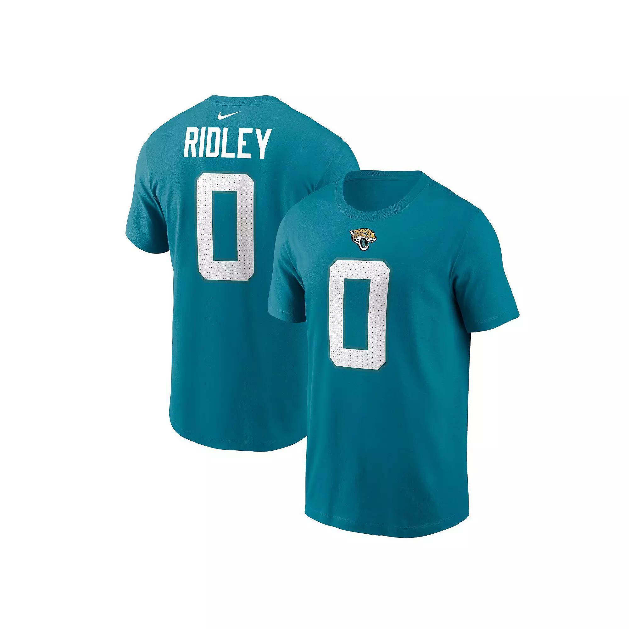 Men's Nike Calvin Ridley Black Jacksonville Jaguars Player Name & Number T-Shirt, Size: Large Product Image