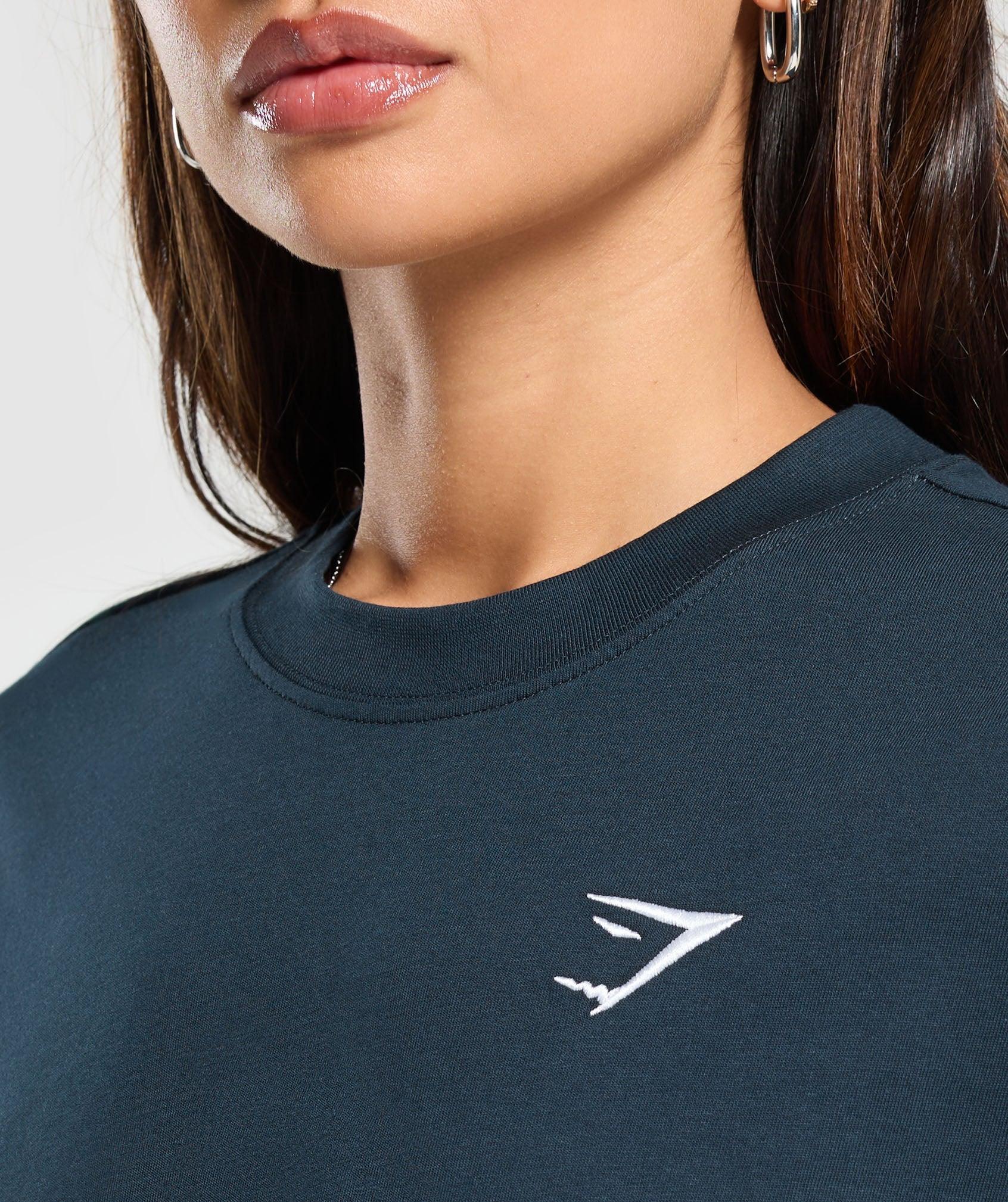 Gymshark Training Oversized T-Shirt - Navy Female Product Image