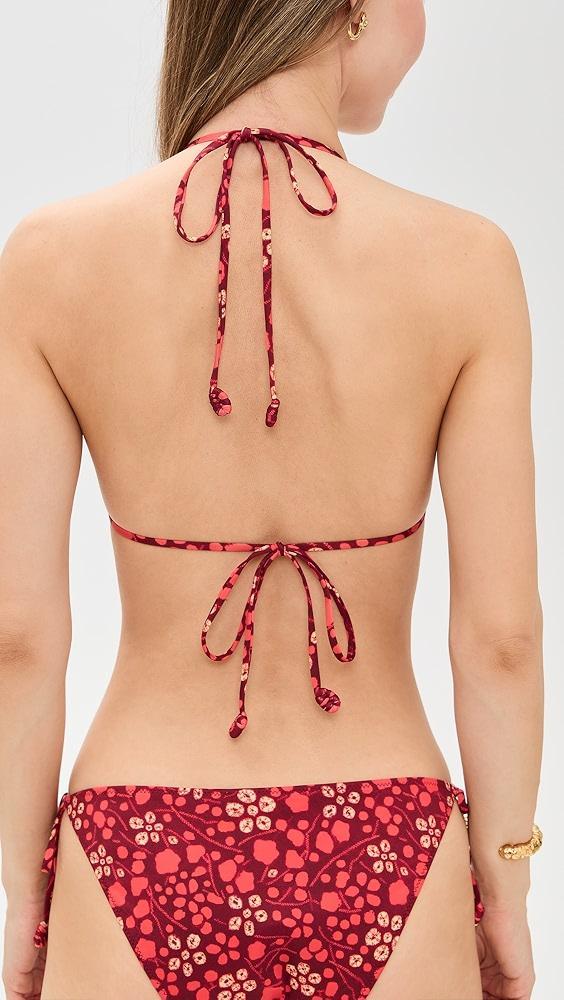 Ulla Johnson Keaton Triangle Bikini Top | Shopbop Product Image