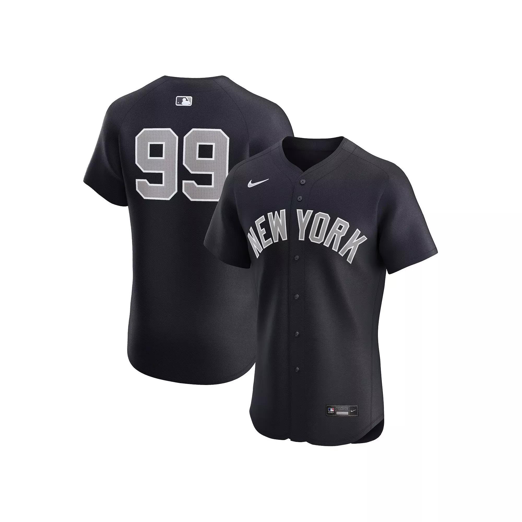 Men's Nike Aaron Judge Navy New York Yankees Alternate 1 Elite Player Jersey,  Product Image