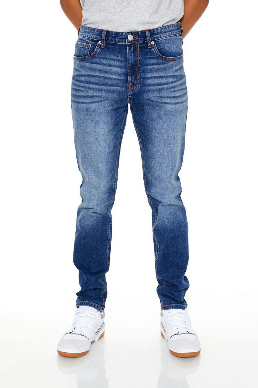 Stretch-Denim Slim-Fit Jeans | Forever 21 Product Image