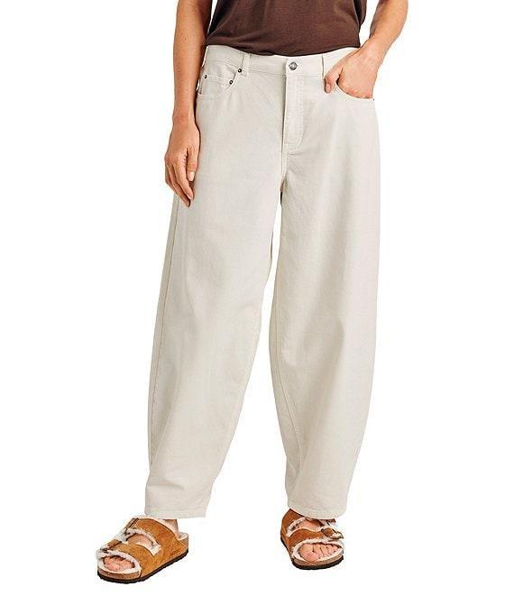 Splendid Carter Barrel Leg Wide Pant Elastic Crop Pant Product Image