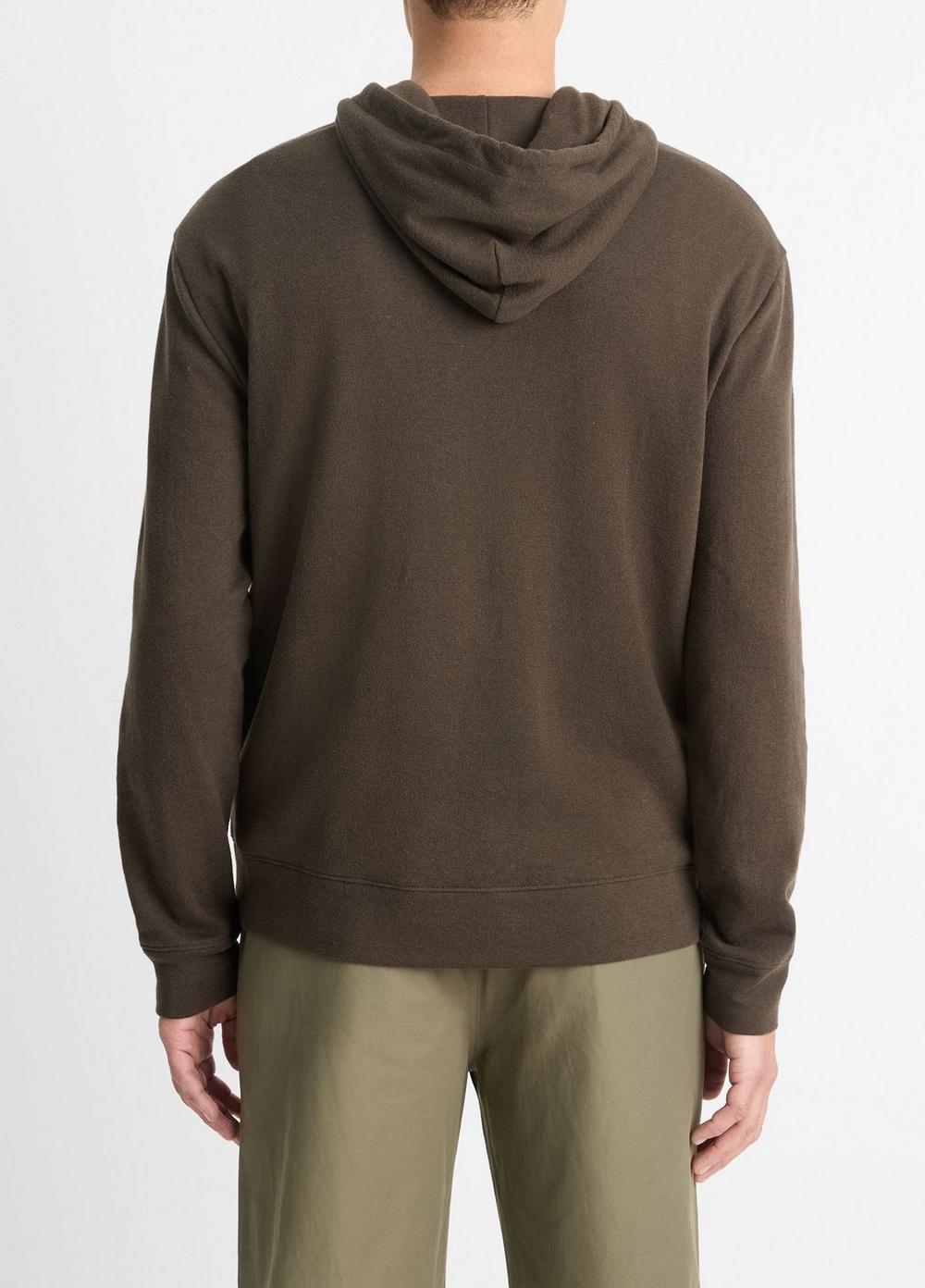 Double-Face Cotton-Blend Hoodie Product Image