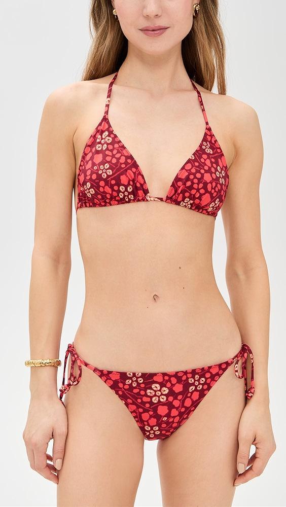 Ulla Johnson Keaton Triangle Bikini Top | Shopbop Product Image