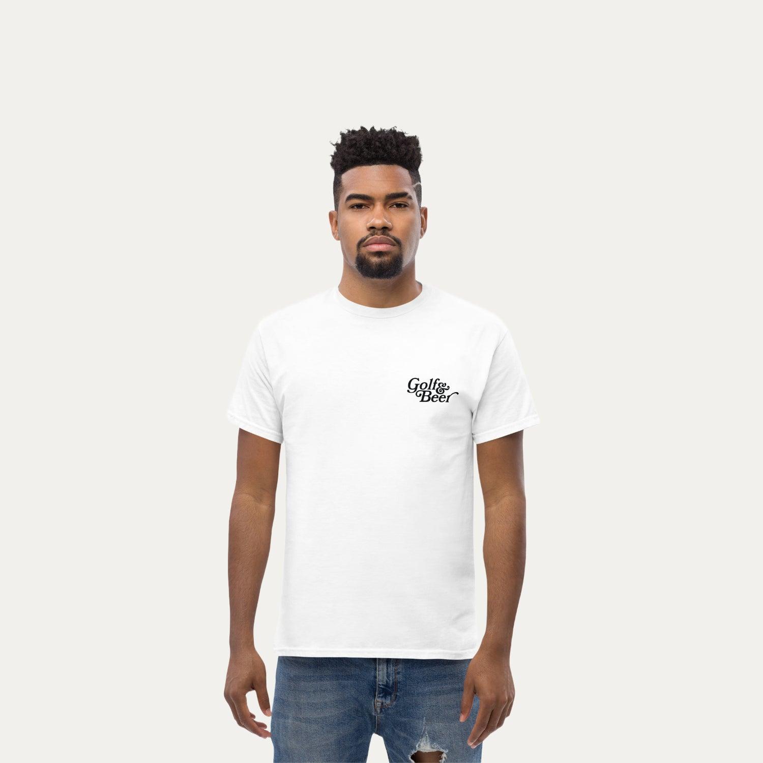 Golf & Beer Graphic Tee Male Product Image