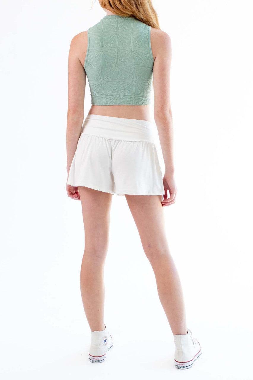White Active Skort Product Image