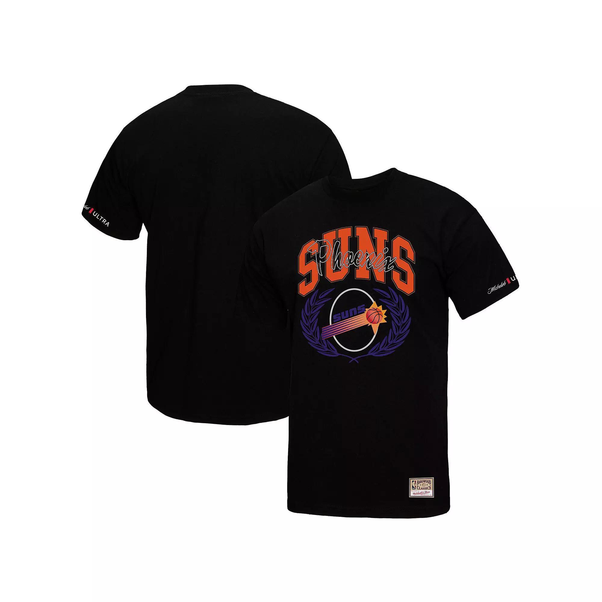 Men's Mitchell & Ness Black Phoenix Suns NBA x Michelob Ultra Rewind II T-Shirt,  Product Image