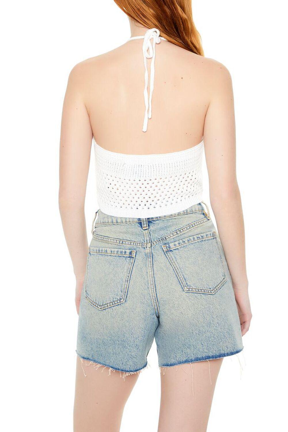 Sweater-Knit Halter Crop Top | Forever 21 Product Image