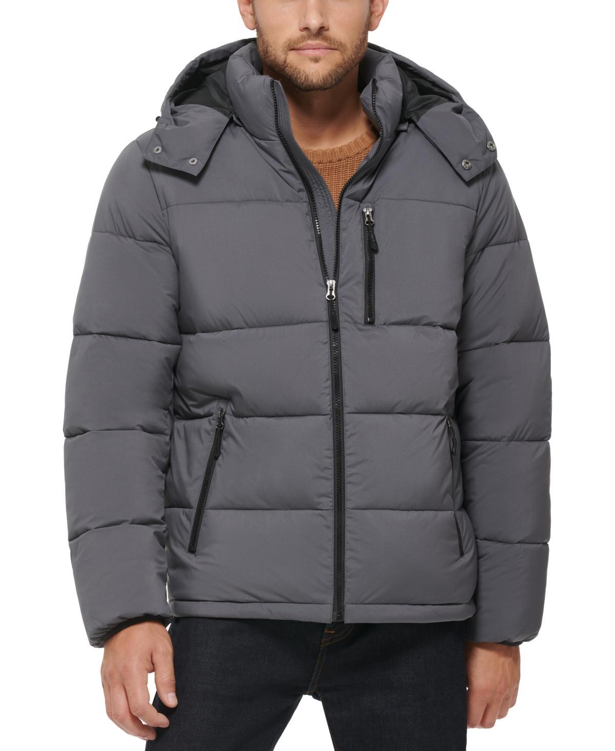 Club Room Mens Stretch Hooded Puffer Jacket, Created for Macys Product Image