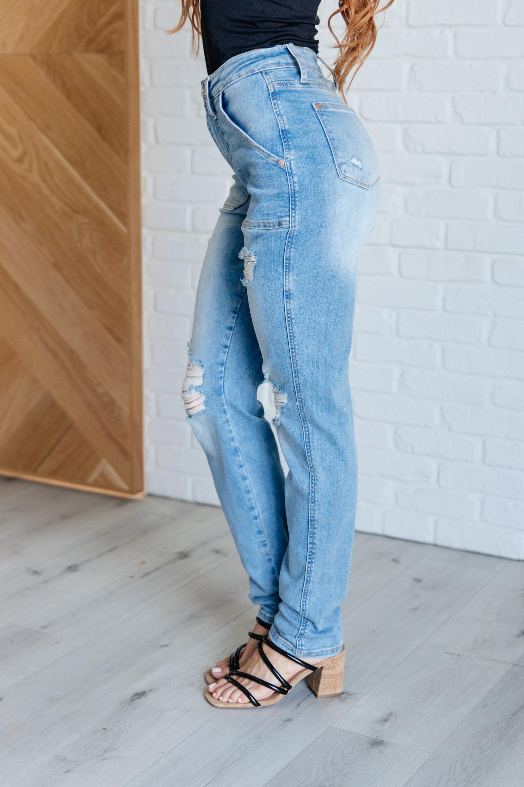 Lizzy Wide Leg Cropped Jeans *FS Product Image