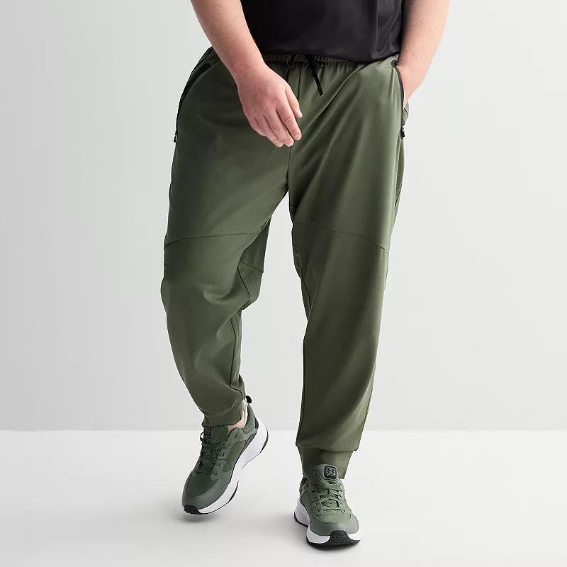 Big & Tall Tek Gear® Performance Ponte Jogger Pants, Men's,  Product Image