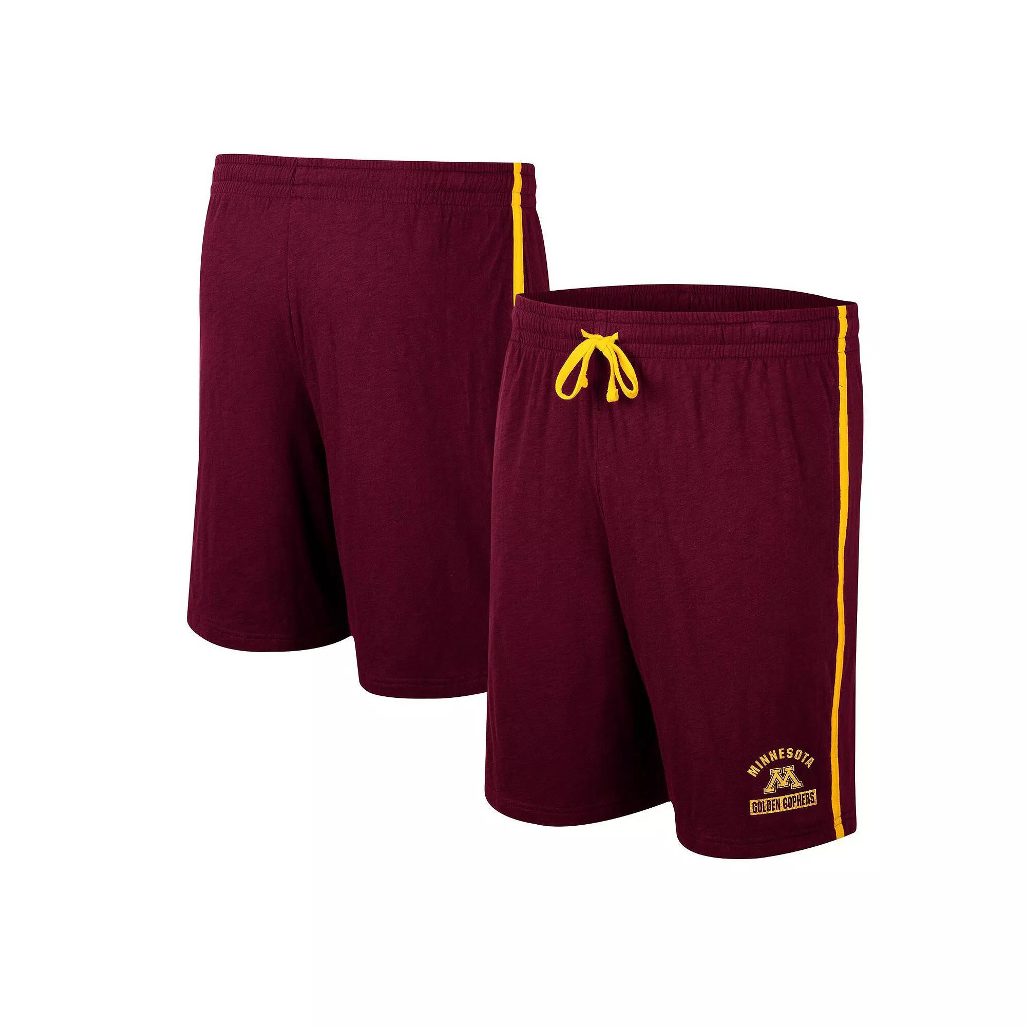 Men's Colosseum Maroon Minnesota Golden Gophers Thunder Slub Shorts, Size: Large, Red Product Image