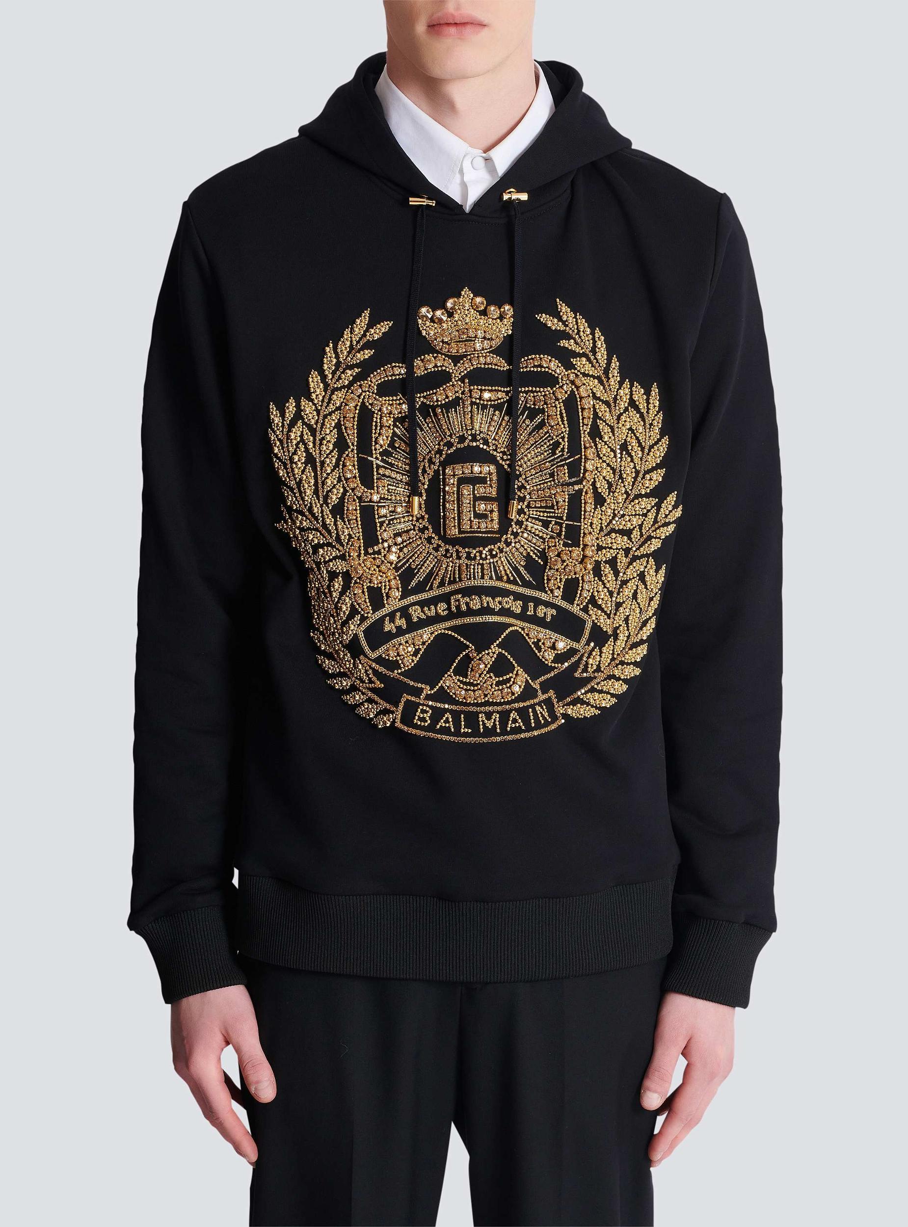 Balmain Écusson embroidered hoodie Product Image