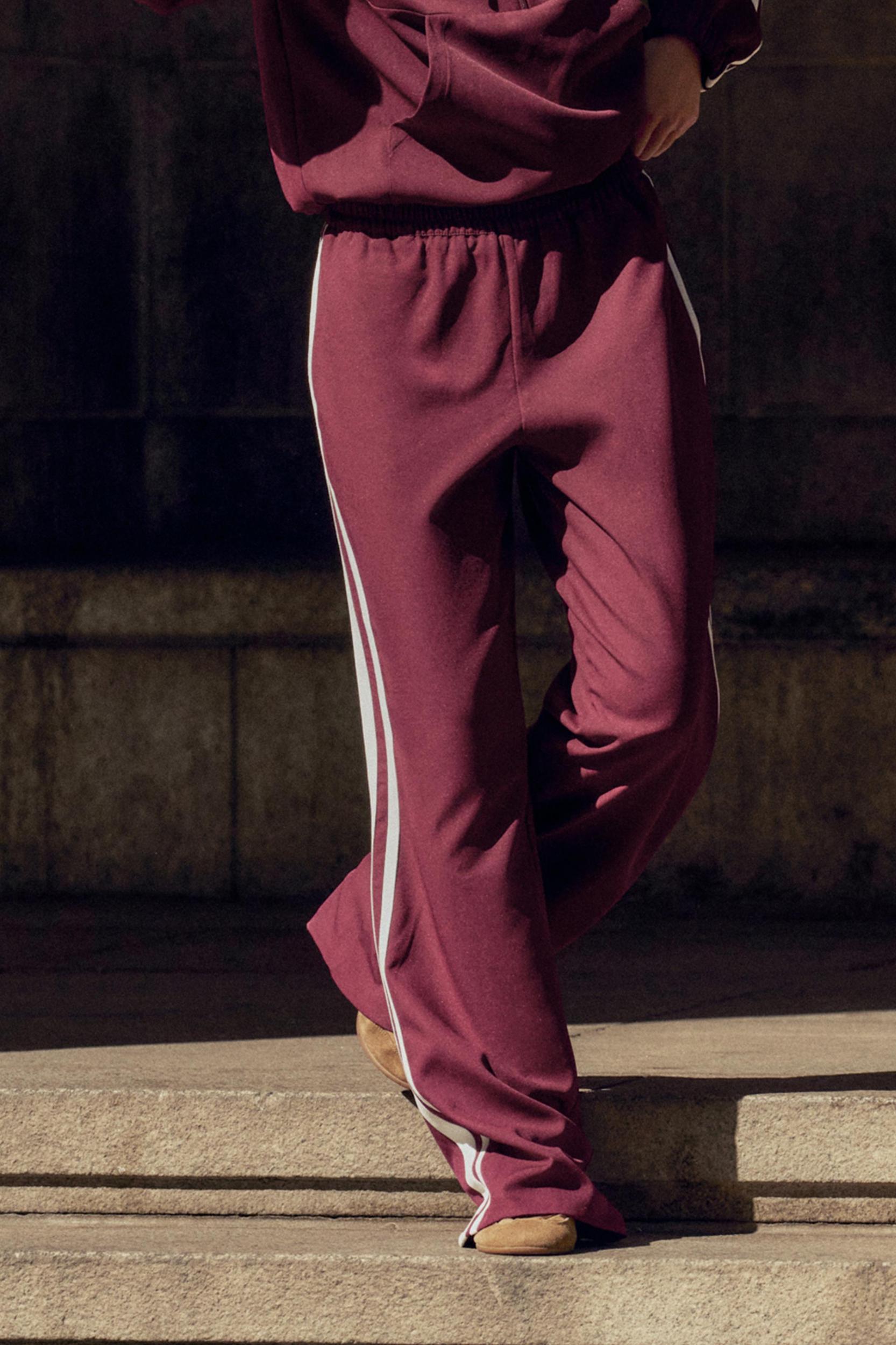 SIDE STRIPE STRAIGHT LEG PANTS Product Image