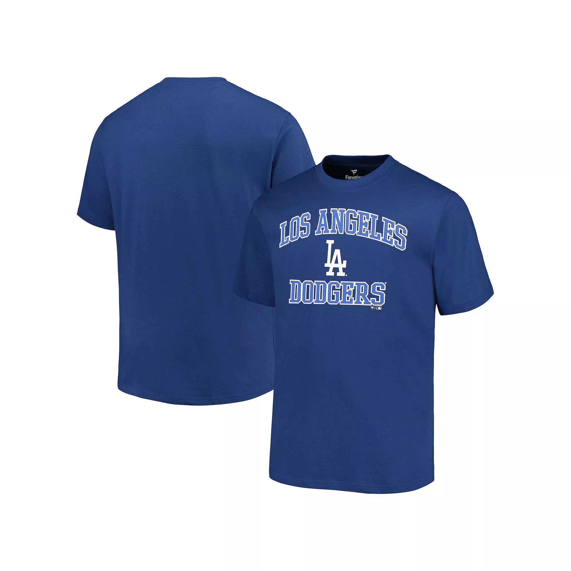 Men's Profile Royal Los Angeles Dodgers Big & Tall Heart & Soul T-Shirt,  Product Image