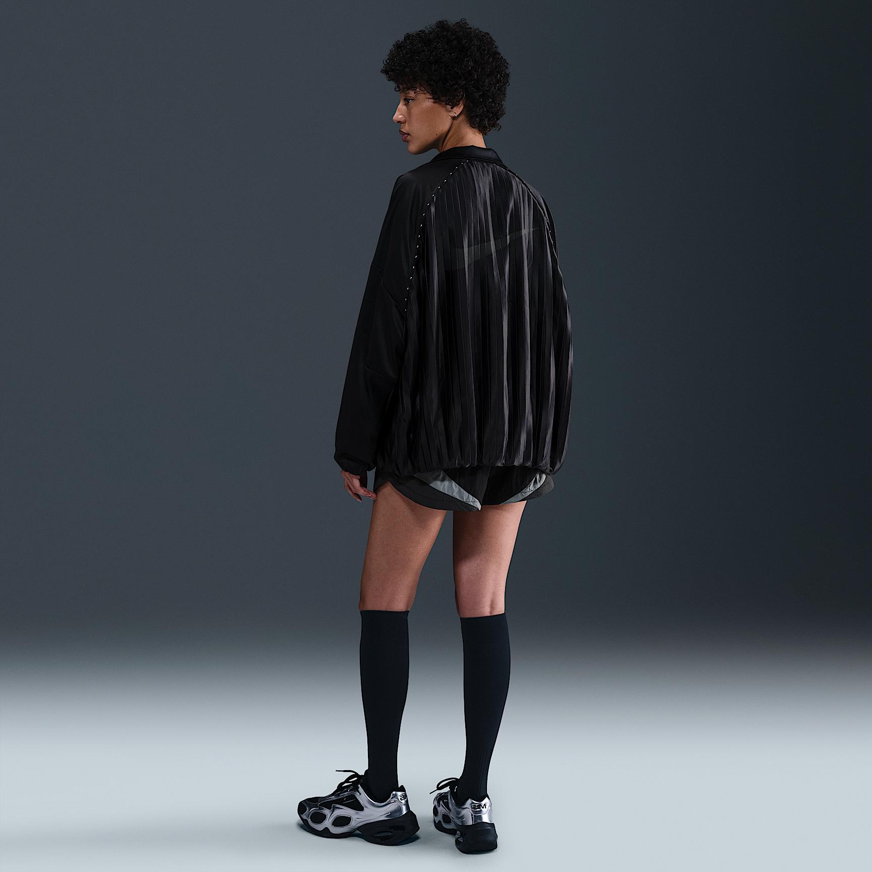 Womens Nike Sportswear Collection Pleated Track Jacket | HJ0516-133 Product Image