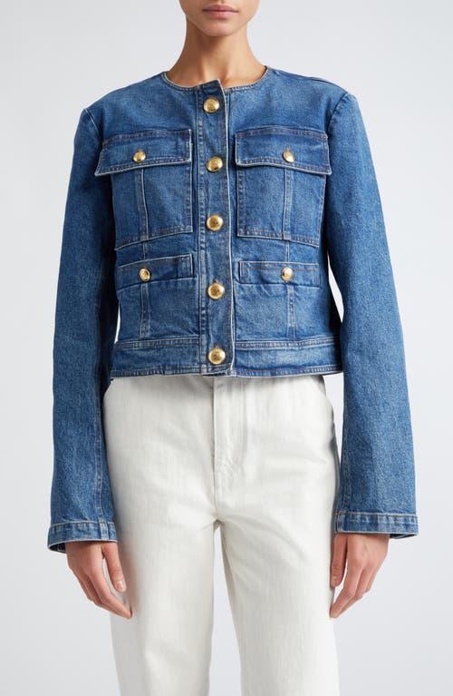 Womens Cleo Denim Jacket Product Image