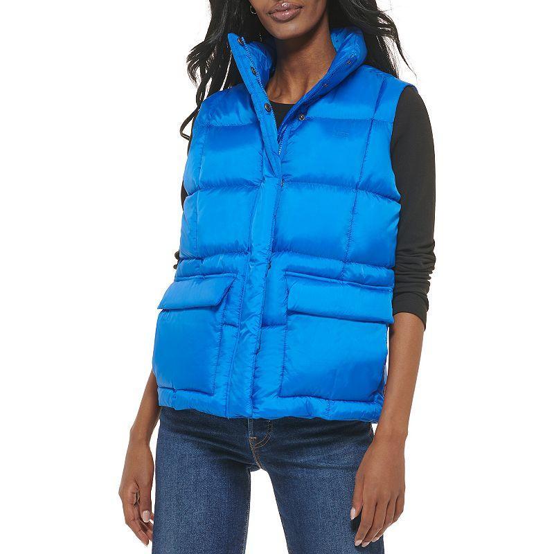 Womens Levis Box Quilted Puffer Vest Product Image