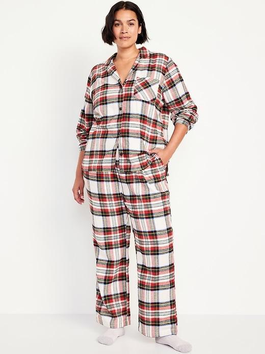 Flannel Pajama Set for Women Product Image