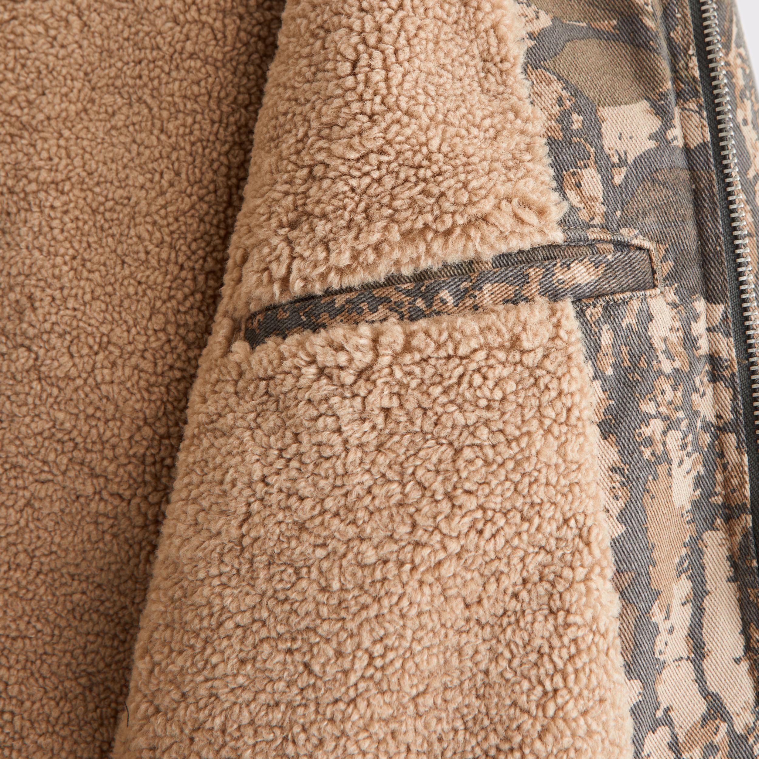 Hooded Workwear Bomber Jacket Product Image