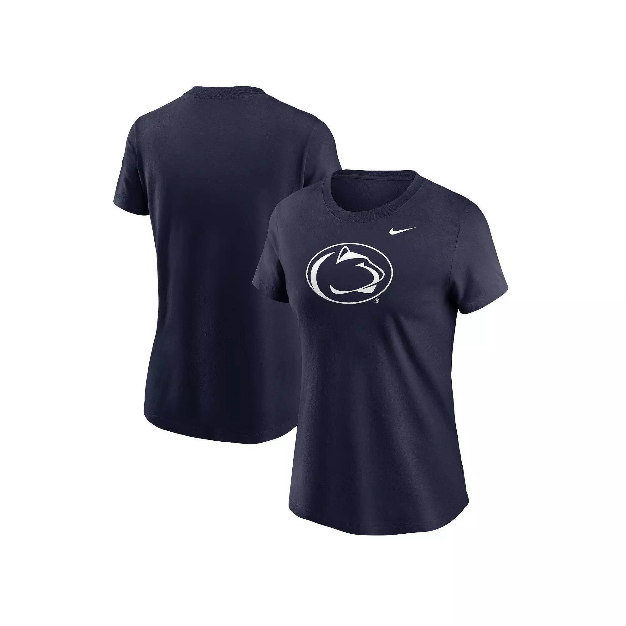 Women's Nike Navy Penn State Nittany Lions Primetime Evergreen Logo T-Shirt,  Product Image