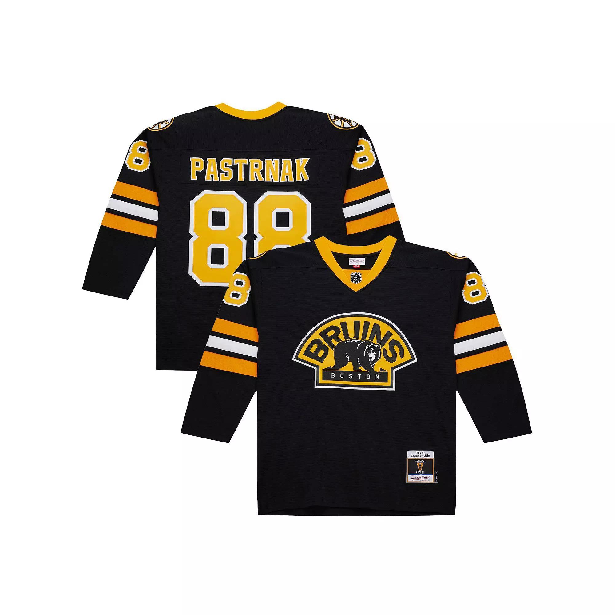 Men's David Pastrnak Black Boston Bruins 2014-15 Power Play Jersey,  Product Image