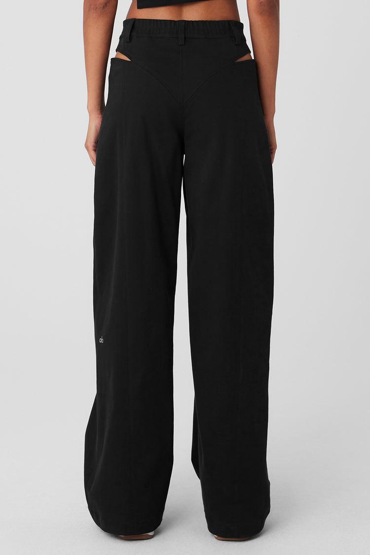 High-Waist Risk Taker Trouser - Black Product Image