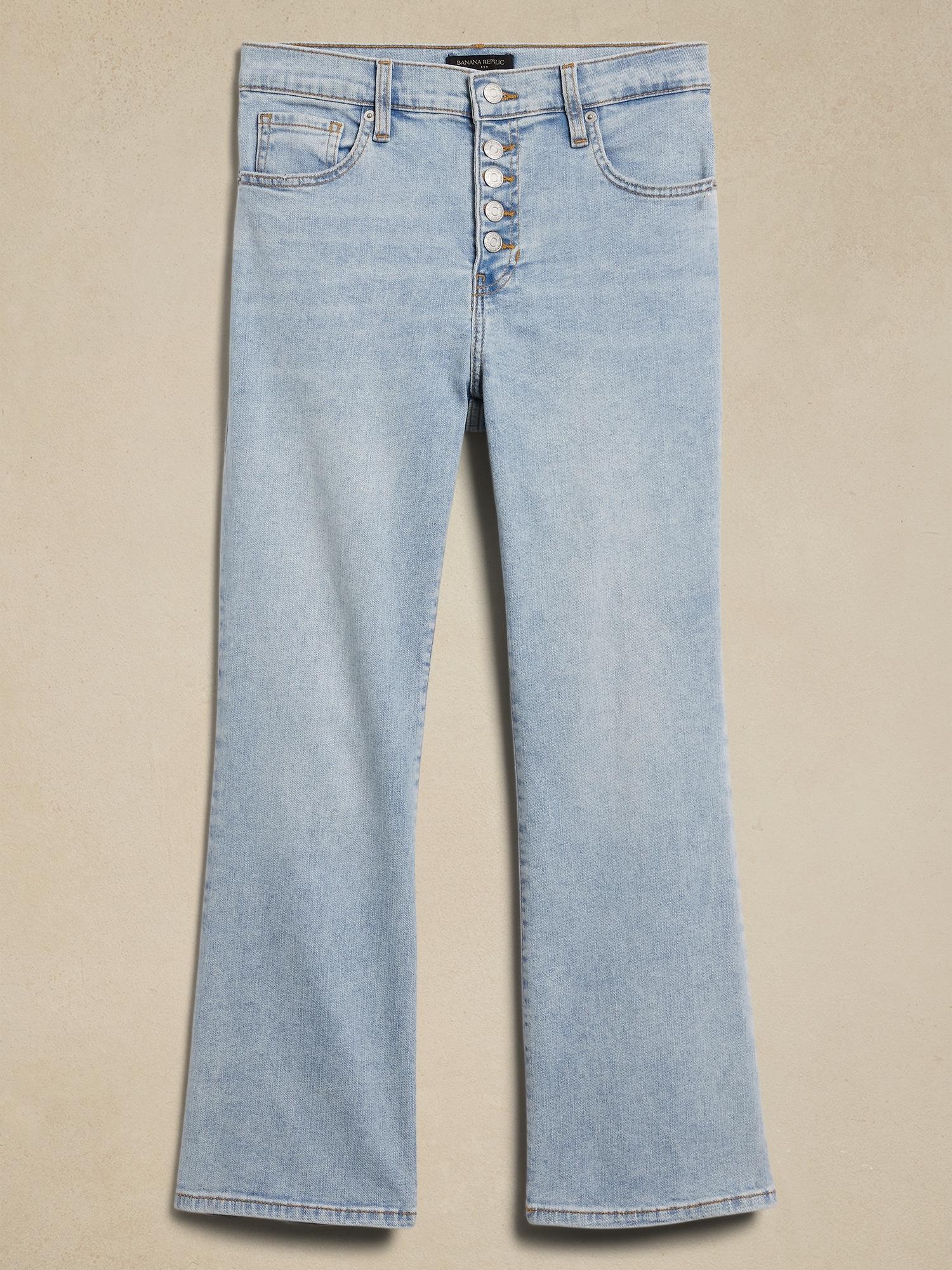 High-Rise Bootcut Cropped Jean Product Image