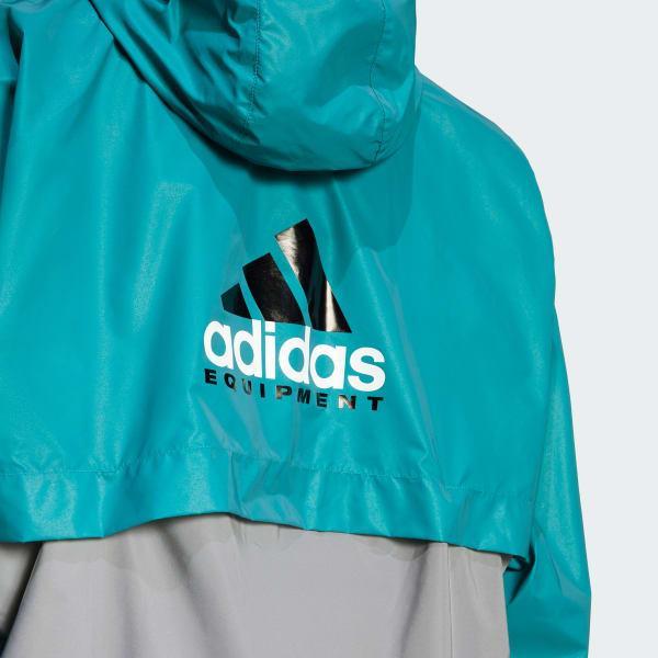 adidas Equipment Windbreaker Equipment Green XS Mens Product Image