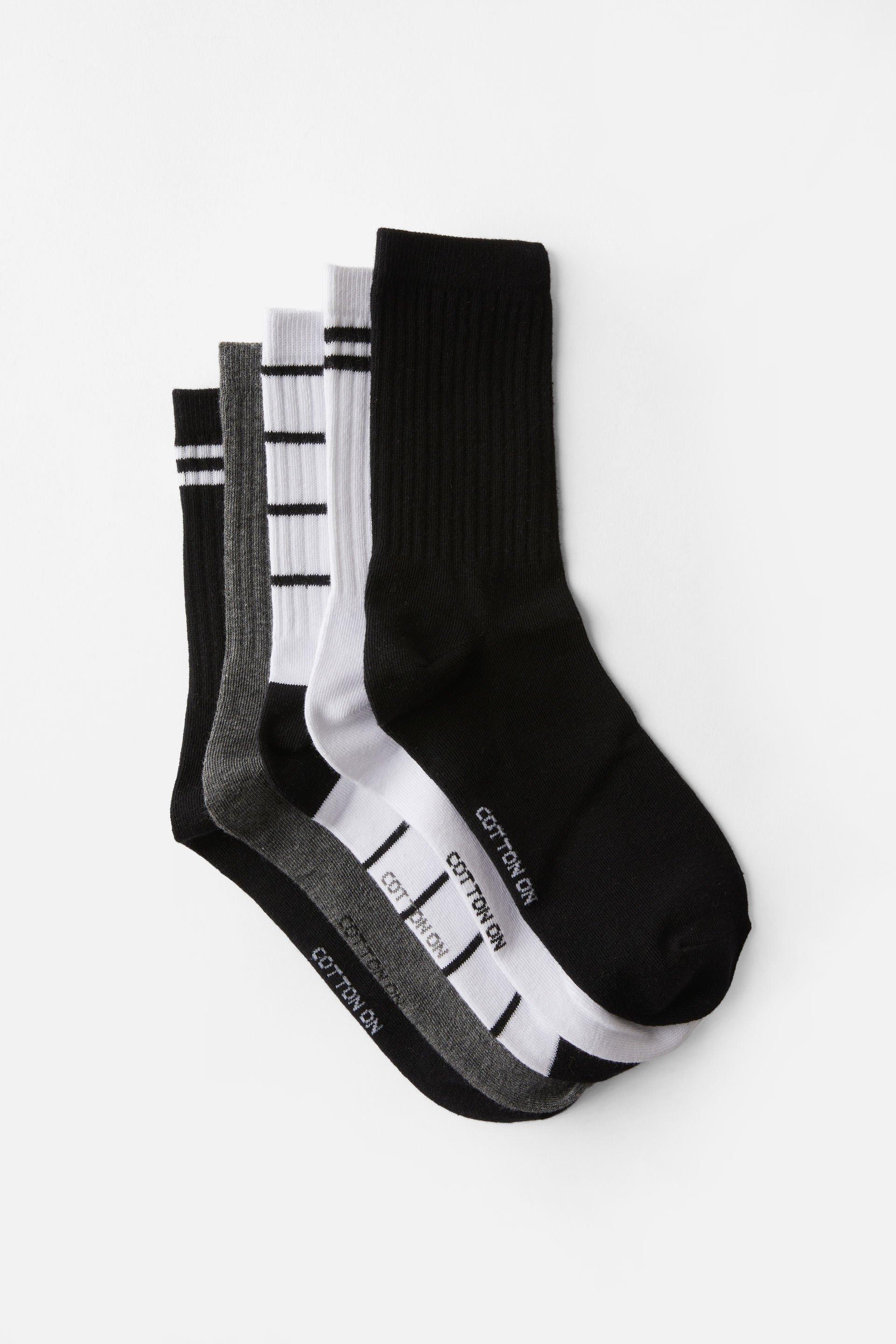 5Pk Crew Sock Product Image