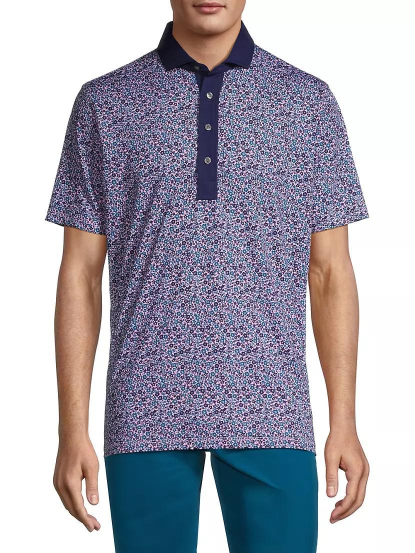 Island Fever Abstract Polo Shirt Product Image