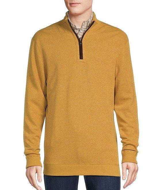 Cremieux Blue Label Solid Reversible Quarter-Zip Pullover Product Image