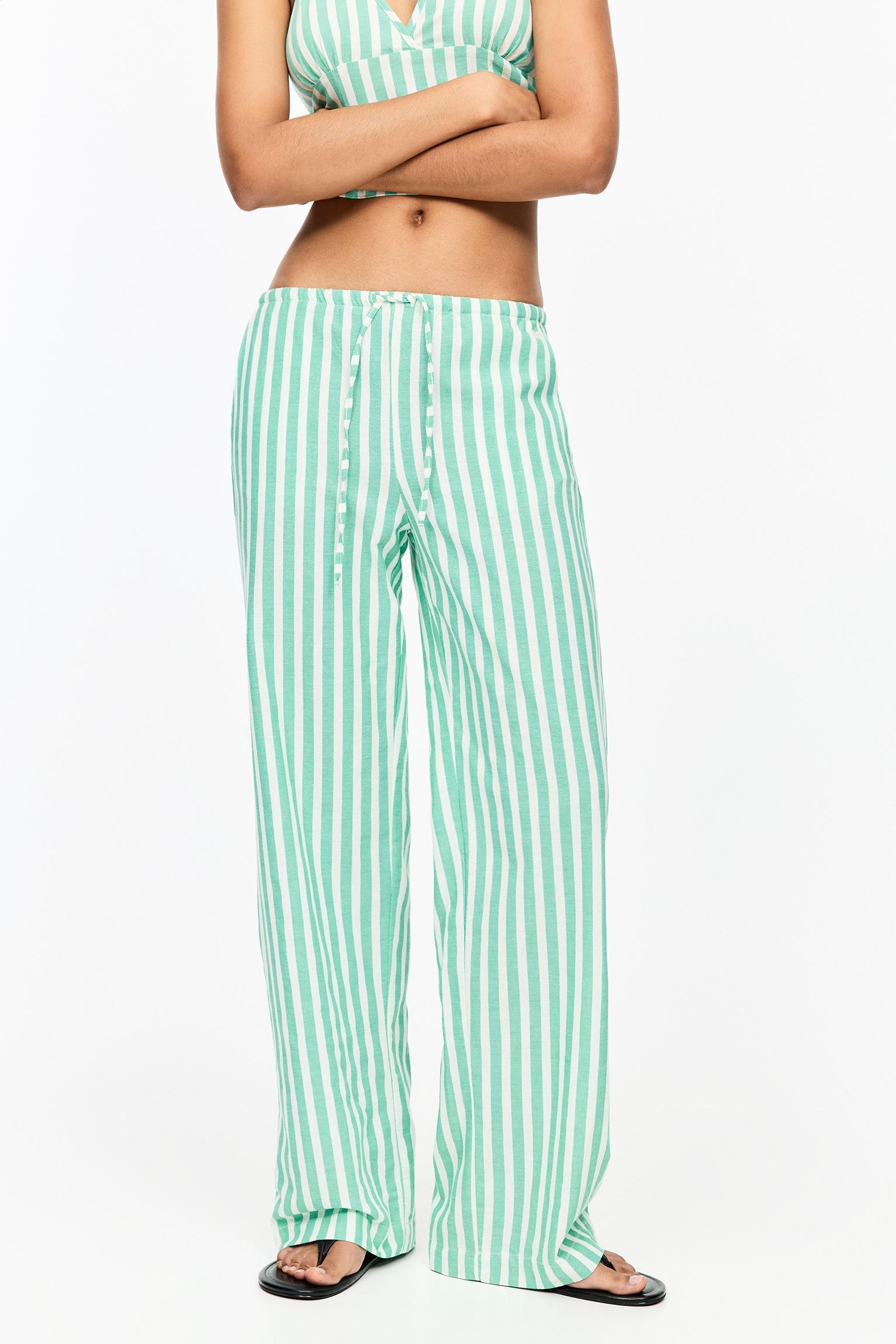 Striped rustic sweatpants Product Image