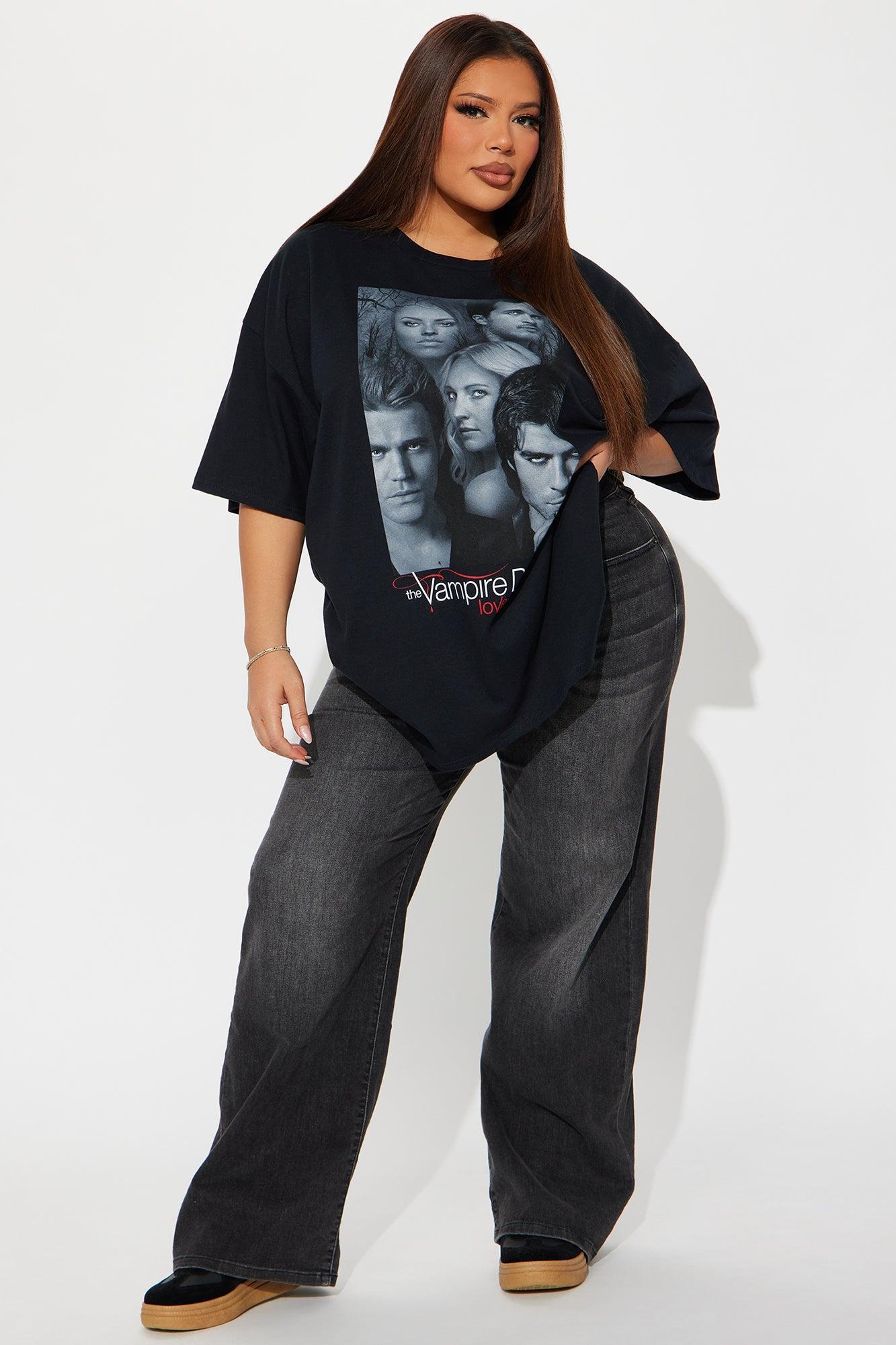 Vampire Diaries Graphic Tee - Black Product Image