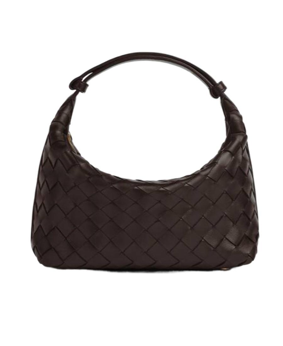 BOTTEGA VENETA Mini Wallace Shoulder Bag In Brown Product Image