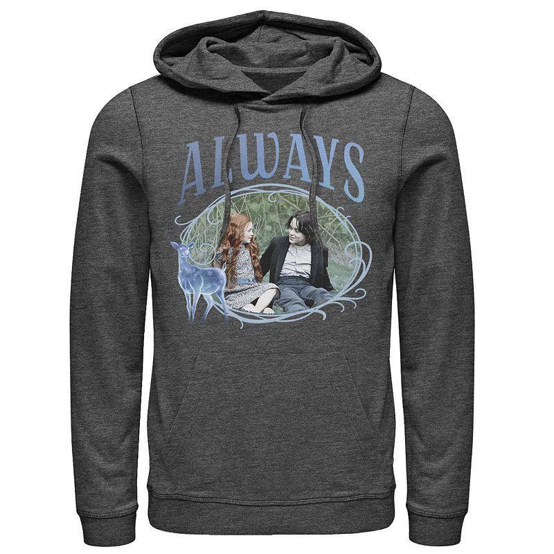 Mens Harry Potter Snape And Lily Always Patronus Hoodie Product Image