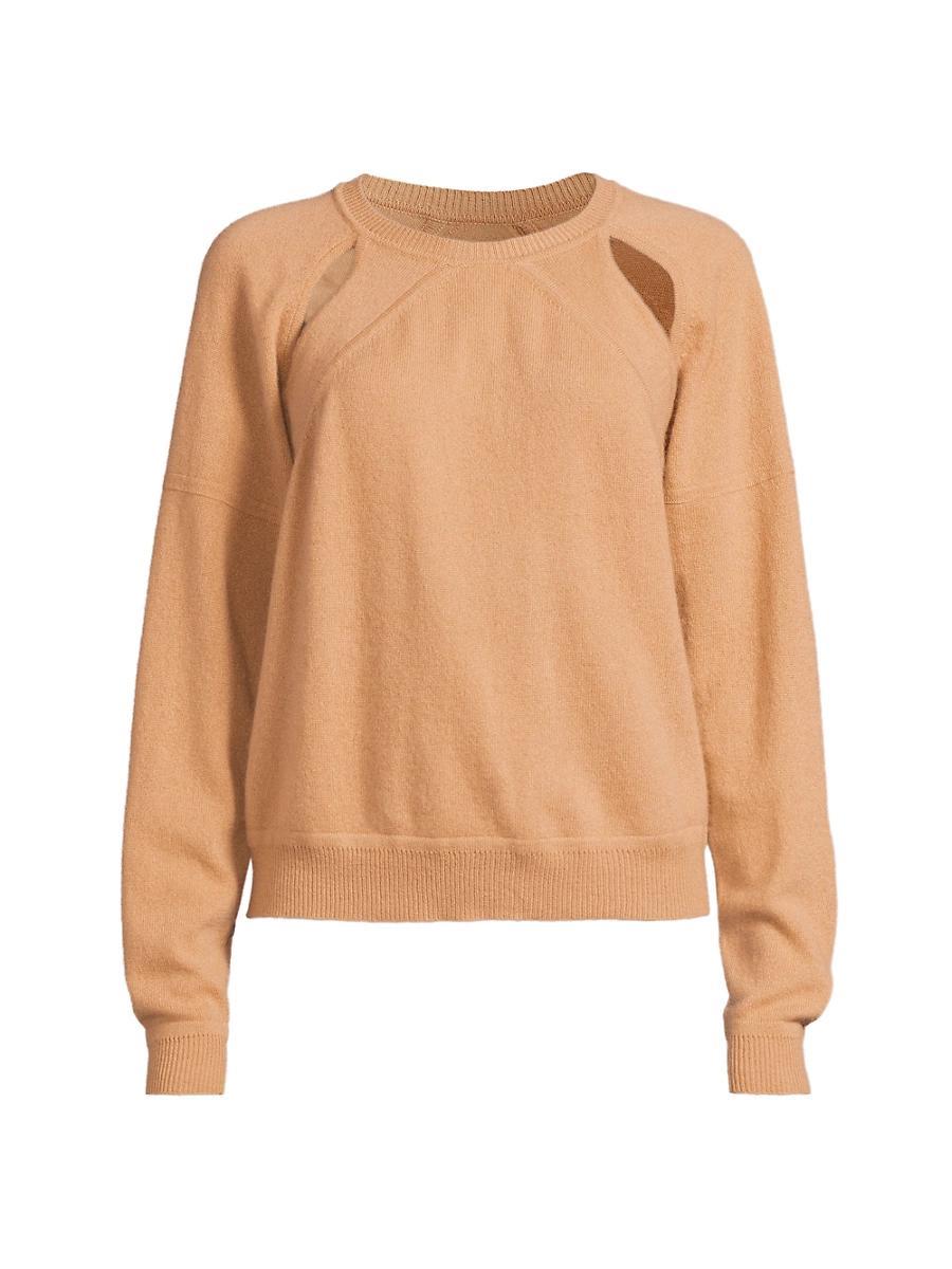 Womens Palooza Cut-Out Cashmere Sweater Product Image