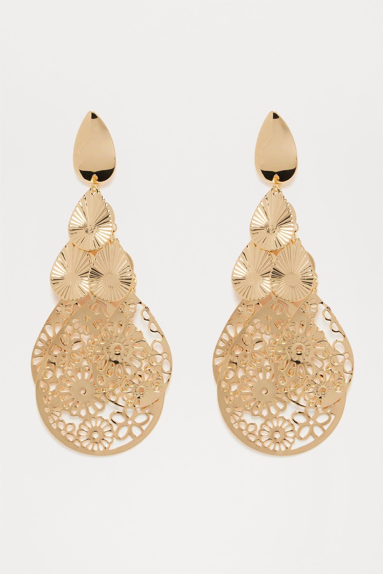 Spring Days Ahead Earrings - Gold Product Image