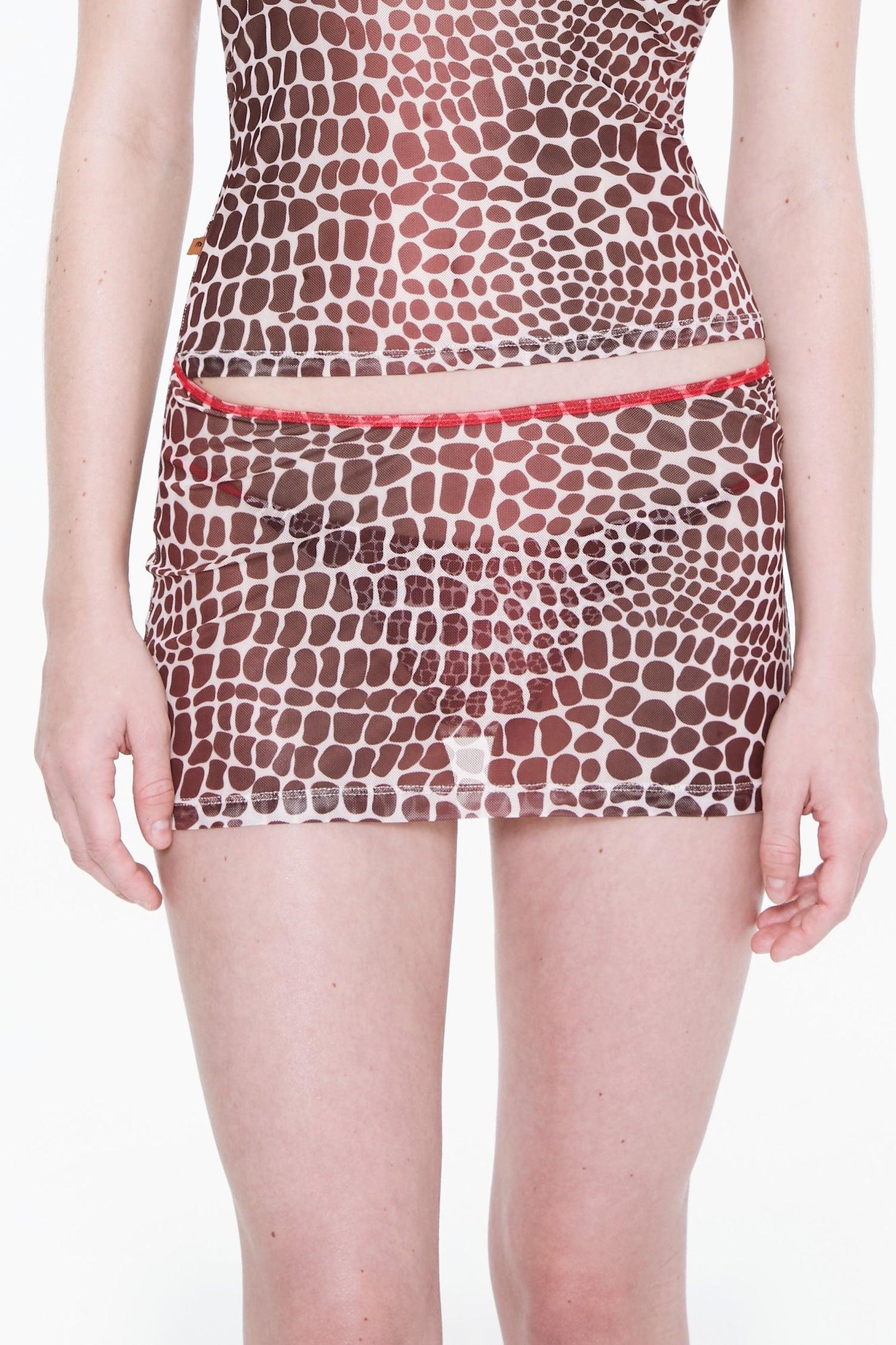 LUCIA TOP - LIZARD Product Image