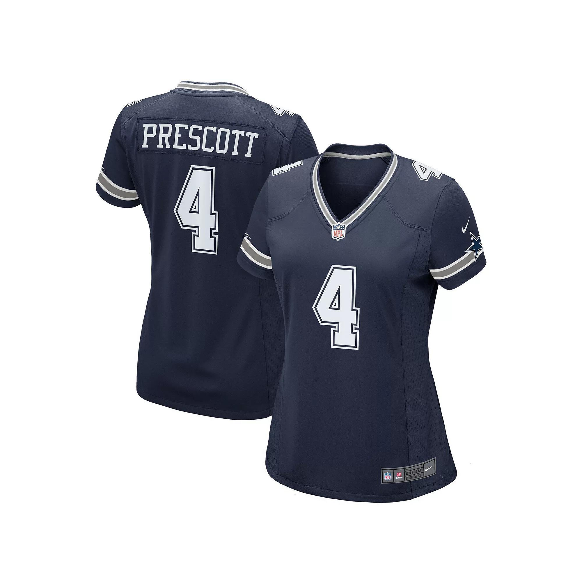Nike Mens NFL Dallas Cowboys (Dak Prescott) Game Football Jersey | FN3687692-000 Product Image