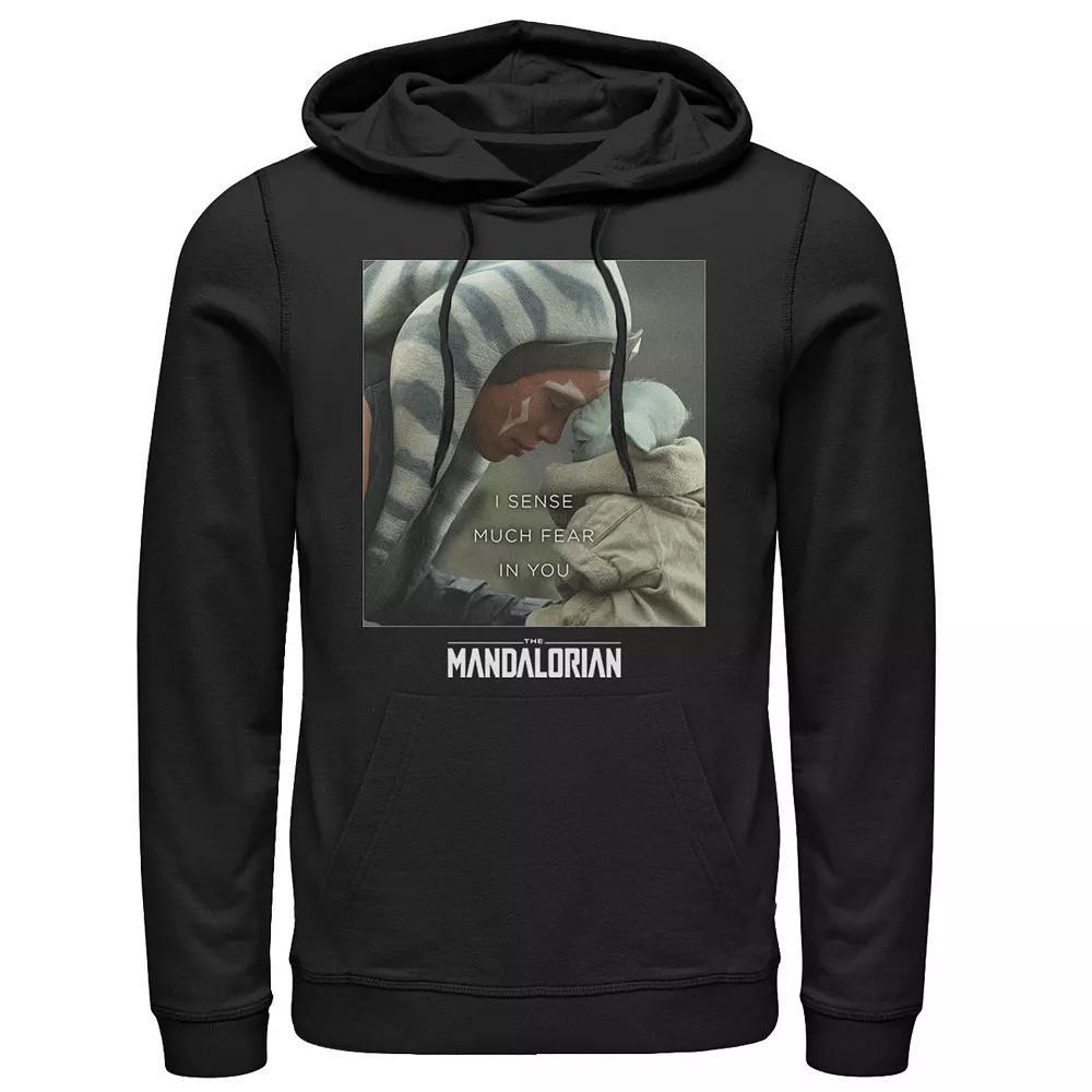 Men's Star Wars The Mandalorian Ahsoka Tano And The Child Poster Hoodie,  Product Image